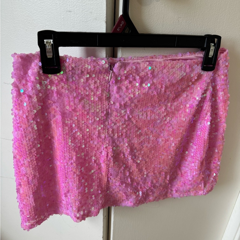 Sequin mini skirt - Picture 2 of 3